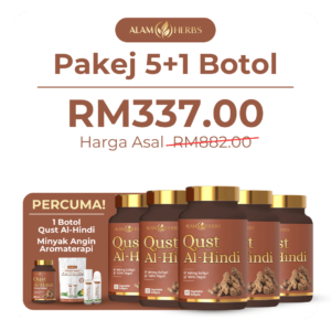 Pakej 5+1 Botol