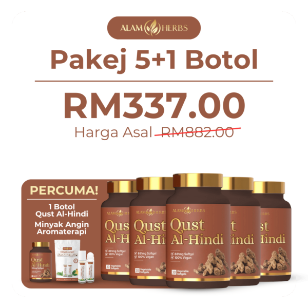 Pakej 5+1 Botol