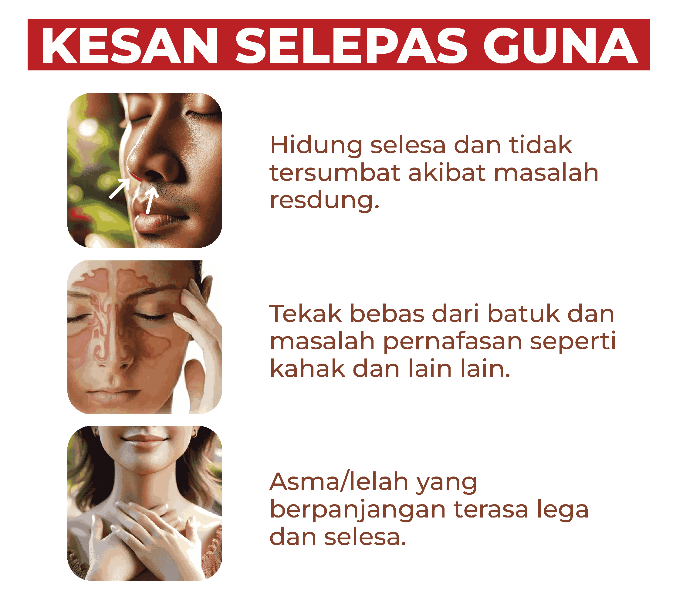 Kesan Selepas Guna Qust Al-Hindi