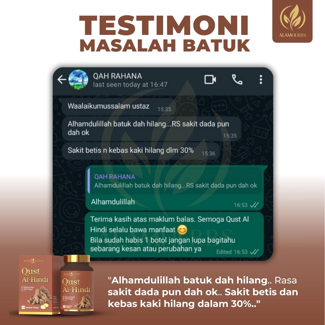 Testimoni Batuk 1